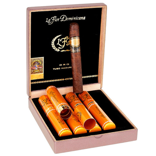 LA FLOR DOMINICANA ORO TUBO MADURO No.6
